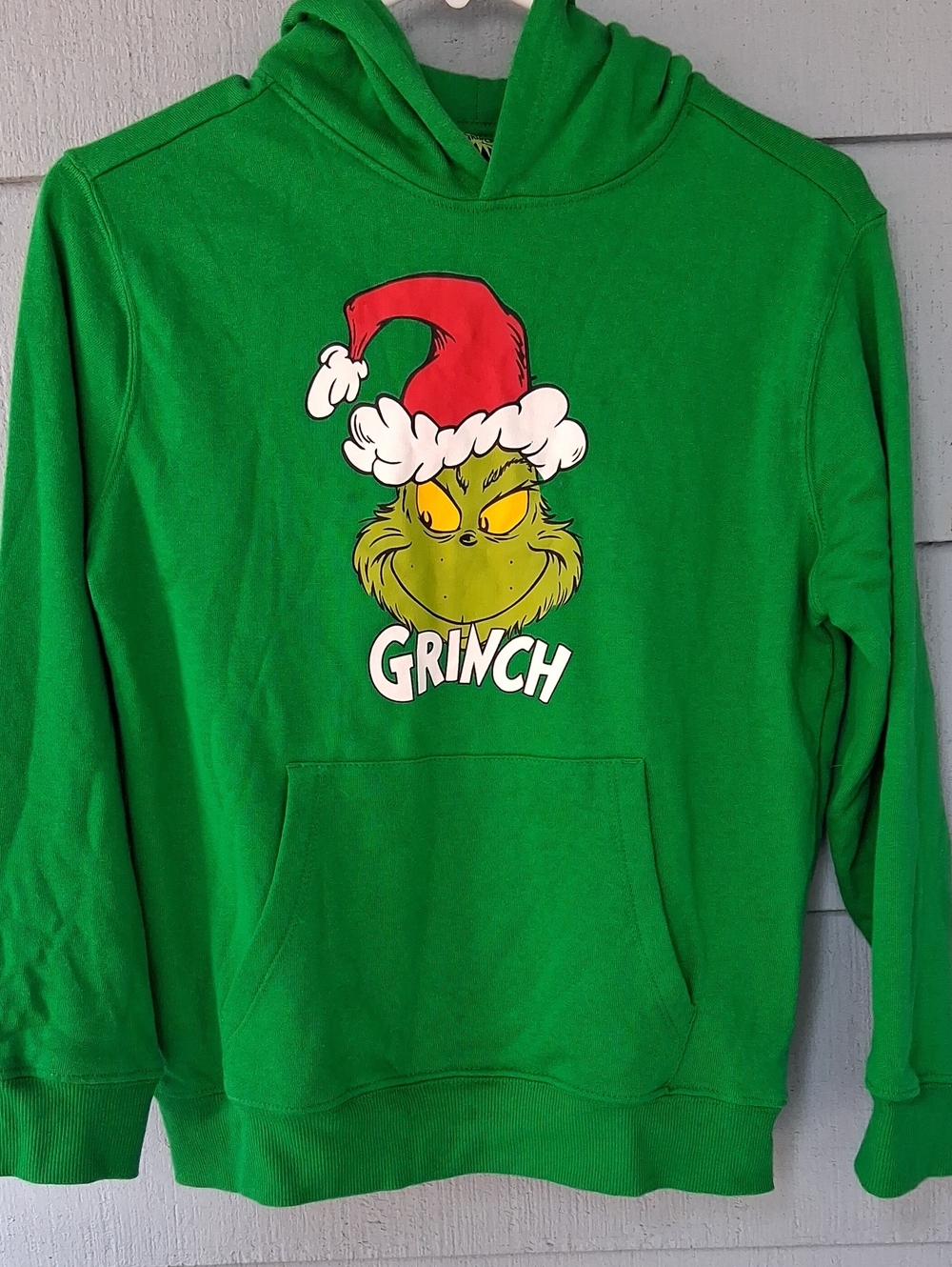 Grinch Green Graphic Hoodie